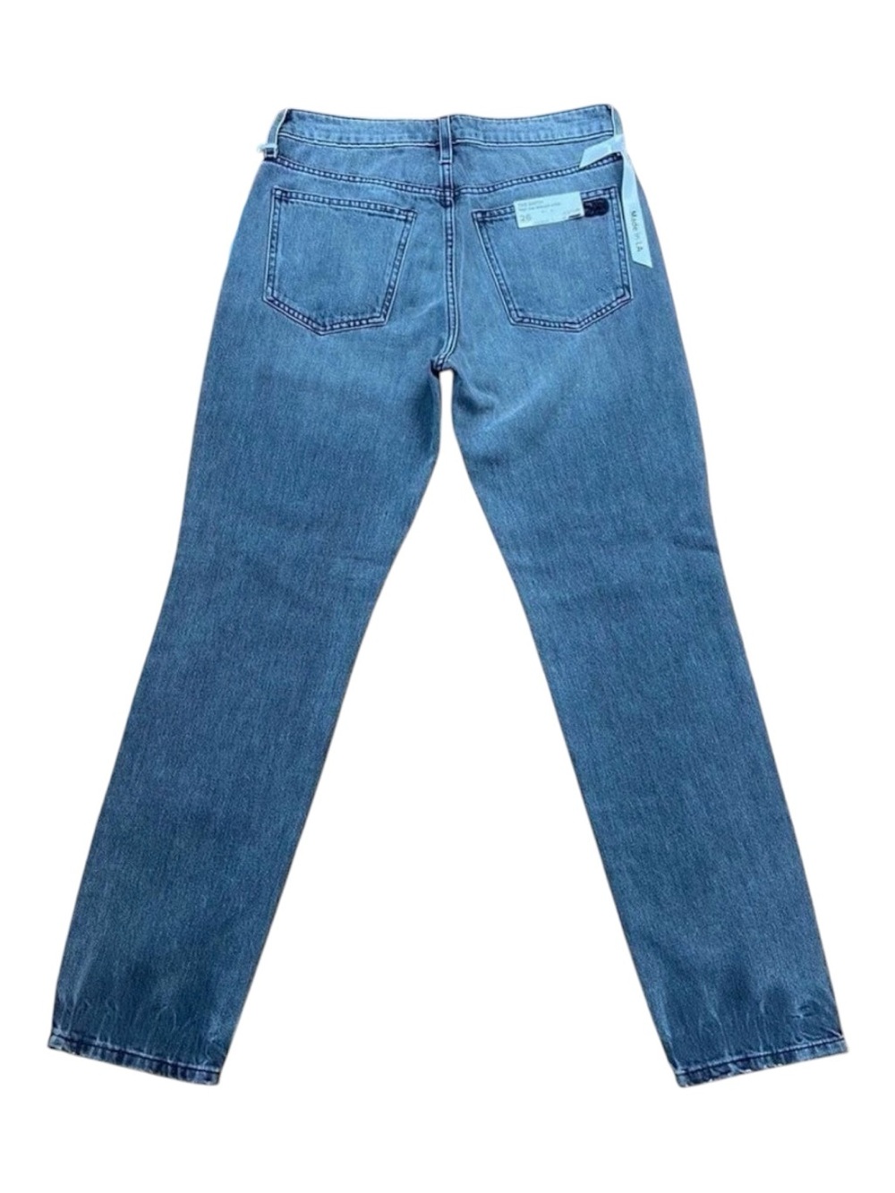 NWT Joe’s The Smith high risestraight ankle jeans grey faded black button fly 26